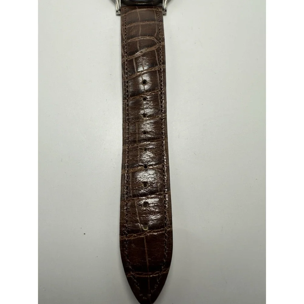 Guess Stamped Sample Mens‎ Watch New Battery 37MM 8.25